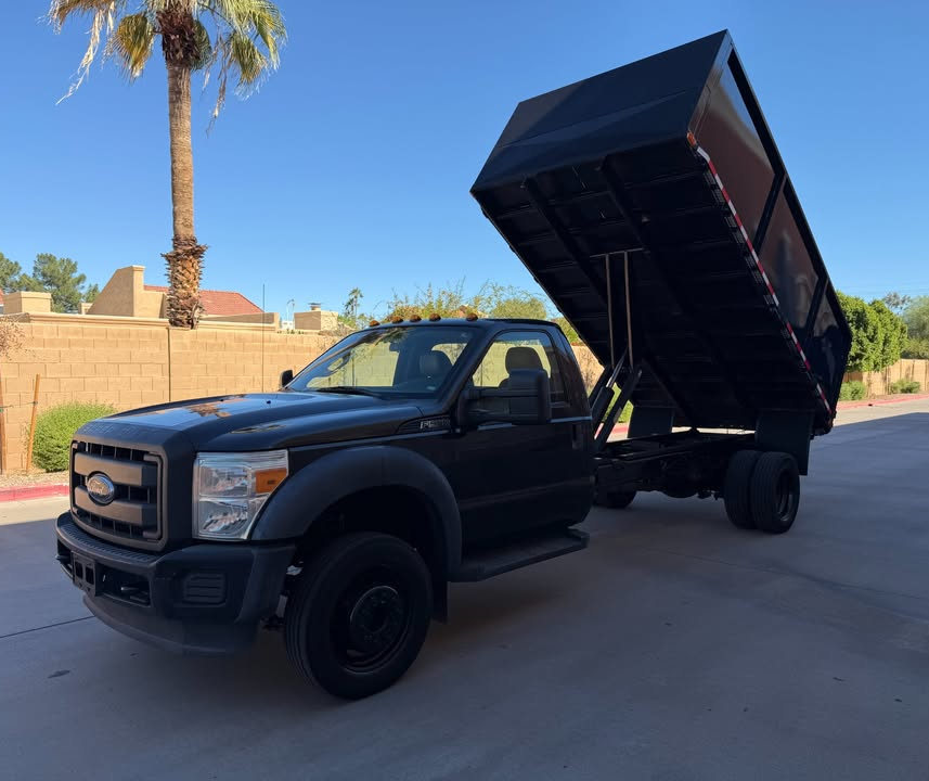 Bella Junk Removal dump truck for junk hauling in Camp Verde AZ
