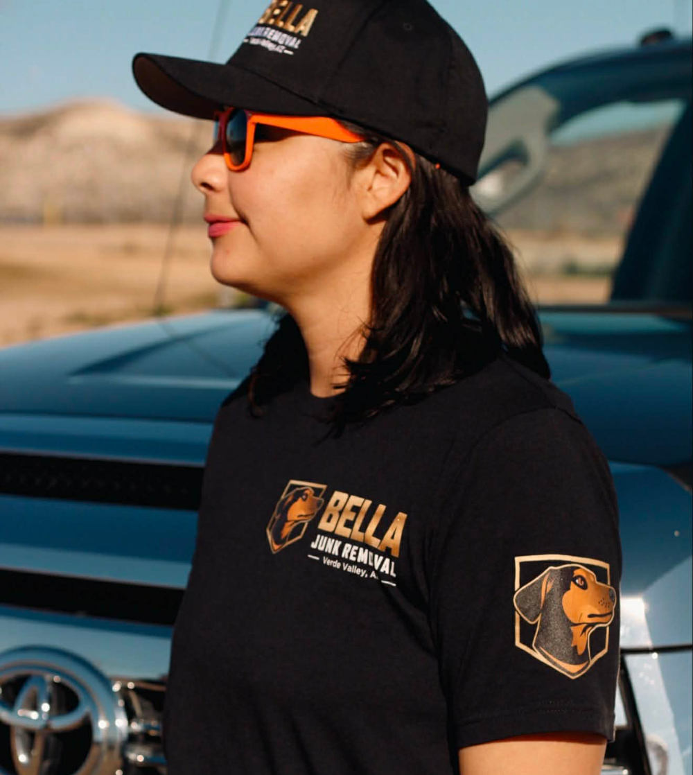 bella junk removal team member victoria