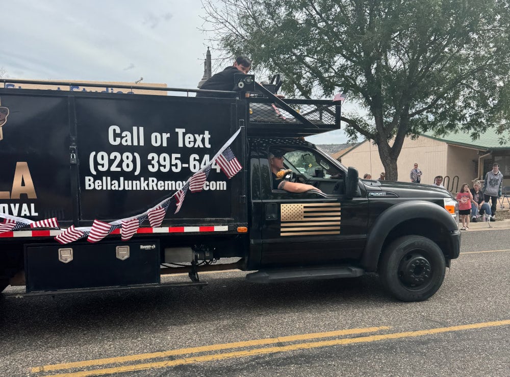 Bella Junk Removal Participates in the 70th Annual Fort Verde Days Parade